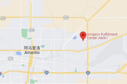 AMA1仓库地址:8590 NE 24th Ave, Amarillo, TX 79108 AMA1仓库地址:8590 NE 24th Ave, Amarillo, TX 79108