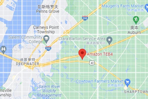 TEB4仓库地址:747 Courses Landing Rd, Penns Grove, NJ 08069
TEB4仓库地址:747 Courses Landing Rd, Penns Grove, NJ 08069