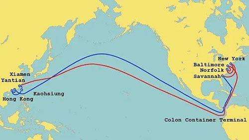 美国7大航运要道审查